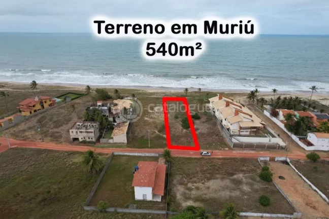Imagem Terreno a venda em Muriu - beira mar