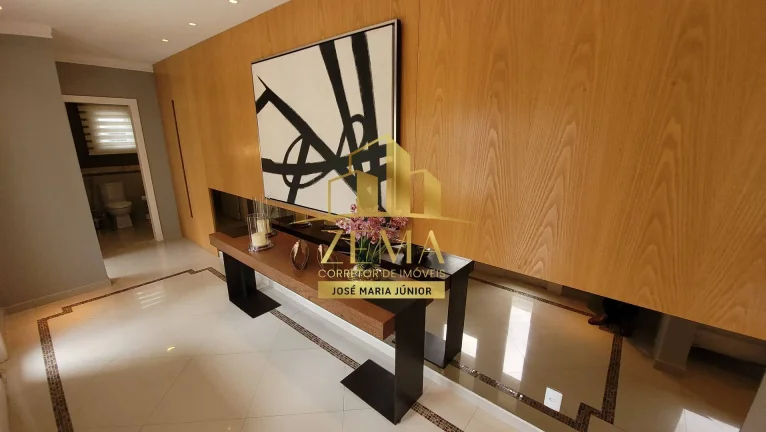 Imagem Sobrado Condomínio, 391 m2, 4 sts,Piscina,Sauna,Amplo Gourmet, Mobiliada