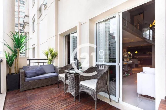 Imagem Apartamento com 2 dormitórios à venda, 163 m² por R$ 4.890.000,00 - Moema - São Paulo/SP