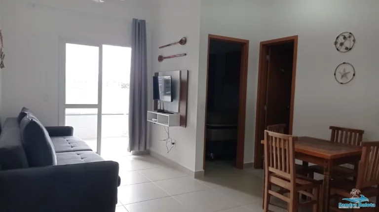 Imagem Apartamento de 1 dormitório com varanda gourmet/Toninhas
