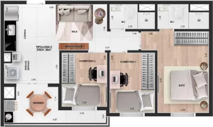 Imagem APARTAMENTO RESIDENCIAL em São Paulo - SP, Vila Ema