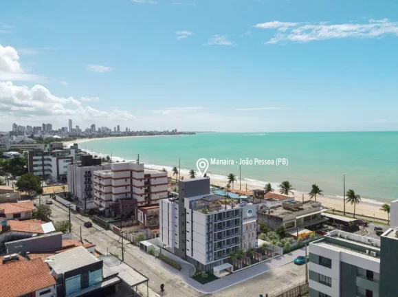 Imagem Flat com 1 dormitório à venda, 24 m² por R$ 396.148,13 - Manaíra - João Pessoa/PB