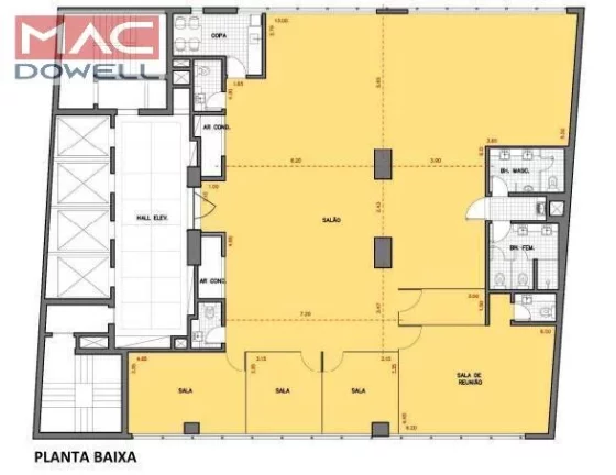 Imagem LOCAÇÃO - Sala para escritório com 305 m² - Centro/RJ