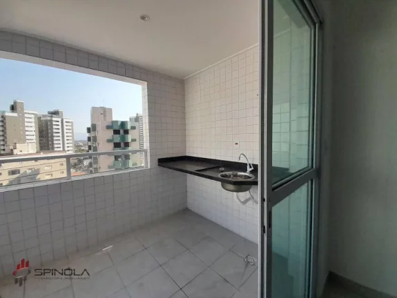 Imagem Apartamento com 2 dormitórios à venda, 56 m² por R$ 380.000,00 - Mirim - Praia Grande/SP