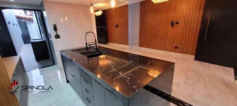 Imagem Casa com 3 dormitórios à venda, 94 m² por R$ 780.000,00 - Jardim Imperador - Praia Grande/SP