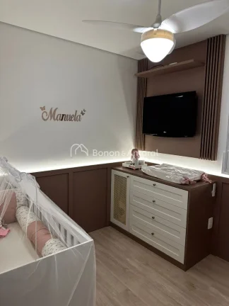 Imagem Apartamento com 2 dormitÃ³rios, sendo 1 suÃ­te, ambos com planejados, garantindo praticidade e elegÃ...
