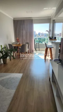 Imagem Apartamento Reformado no Konstanz: 2 Quartos, Suíte, Sacada com Churrasqueira, 2 Vagas e Localização Nobre Próximo ao Lago Igapó
