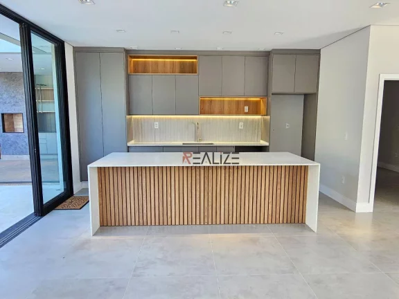 Imagem Casa/Sobrado moderno com 4 suítes à venda, 299 m² por R$ 2.489.000 - Condomínio Alto Padrão - Indaiatuba/SP