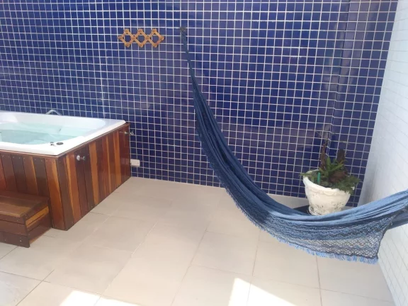 Imagem Apartamento Duplex com Vista Total para o Mar em Mongaguá – 3 Suítes, Sacada Gourmet e Hidro Privativa