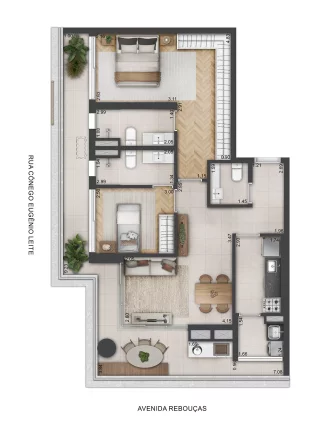 Imagem Apartamento em Pinheiros - São Paulo SP