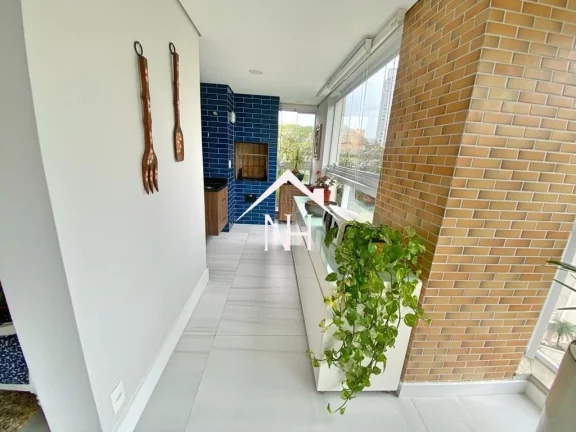 Imagem apartamento de 217m c/ 3 suítes, solarium, mirante, mini golfe, spa, piscina, academia, deck molhado, playground, quadra, salão de festas
