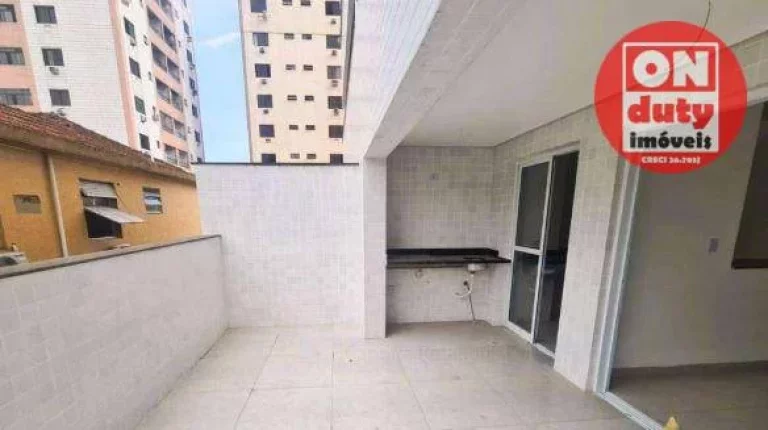 Imagem Lindo Apartamento novo Garden com 2 quartos à venda, 79 m² por R$ 570.000 - Marapé - Santos/SP