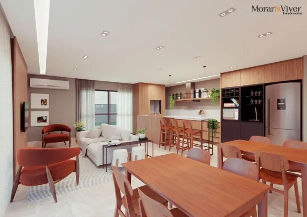 Imagem Apartamento para Venda em Curitiba, Novo Mundo, 3 dormitórios, 1 suíte, 2 banheiros, 2 vagas