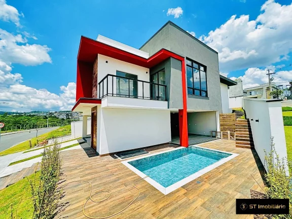 Imagem Casa de alto padrão em condomínio em Atibaia! Aceita financiamento bancário