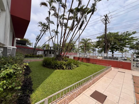 Imagem Oportunidade Para Reforma - Apartamento Vista Mar com 2 dormitórios e 1 vaga escriturada em prédio com portaria 24hrs e elevador por R$ 890.000,00