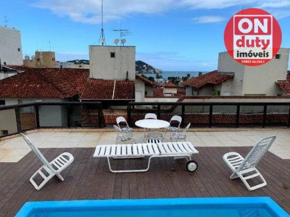 Imagem Cobertura com 4 dormitórios à venda, 285 m² por R$ 840.000,00 - ENSEADA - M - JARDIM VIRGINIA - Guarujá/SP