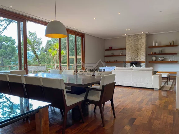 Imagem Casa em Campos do Jordão – Com 05 suítes em condomínio fechado