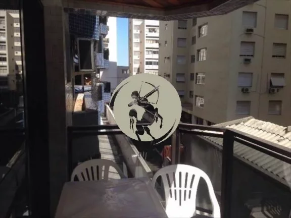 Imagem APARTAMENTO DE 1 DORMITÓRIO GRANDE COM DUAS VARANDAS A UMA QUADRA DA PRAIA, PRÉDIO DE ALTO PADRÁO...