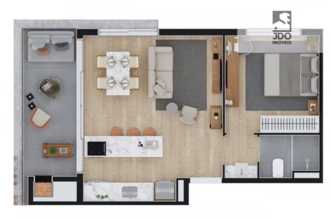 Imagem Apartamento a Venda no bairro Batel - Curitiba, PR