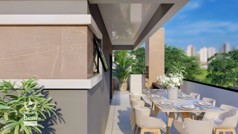 Imagem Sobrado com 3 Quartos, 1 Suites, 1 Demi-suíte Churrasqueira, Hidromassagem à venda, 123 m² por R$ 1.297.143 - Mercês - Curitiba/PR