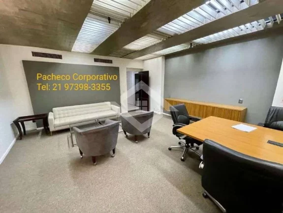 Imagem Centro - Sala Comercial Mobiliada 72m² para Aluguel