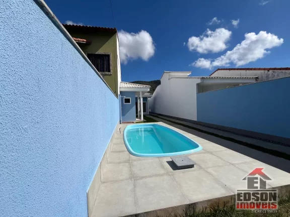 Imagem Casa 2 Quartos, sendo 1 Suíte, Piscina, em Itaipuaçu