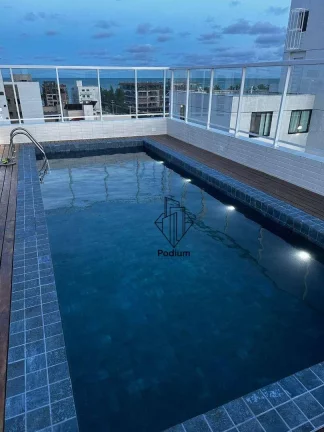 Imagem Apartamento á 150m da praia com varanda/sacada no bairro de Intermares - AP2790