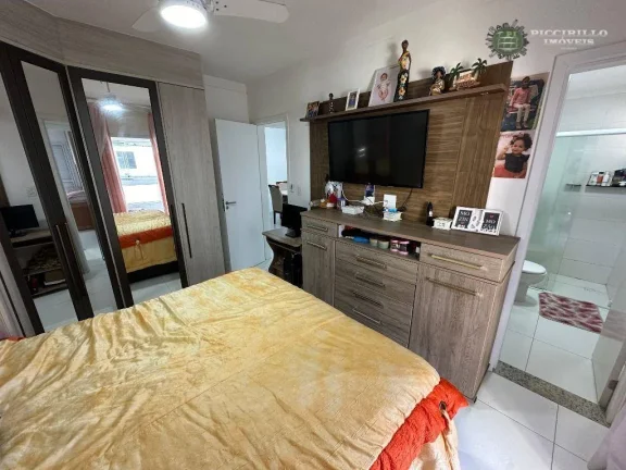 Imagem Apartamento com 2 dormitórios sendo 2 suítes à venda, 107 m² por R$ 599.000 - Aviação - Praia Grande/SP