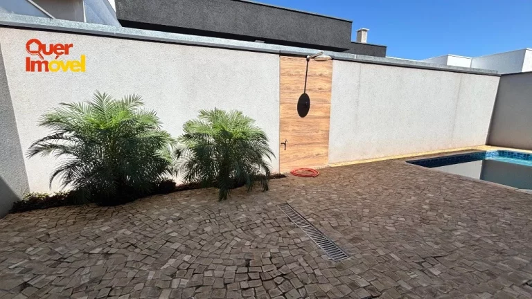 Imagem Venda Casa em Condomínio Ribeirão Preto-SP Jardim Cybelli 3 quartos, 3 suítes, 2 salas, 4 vagas 154 m² Área