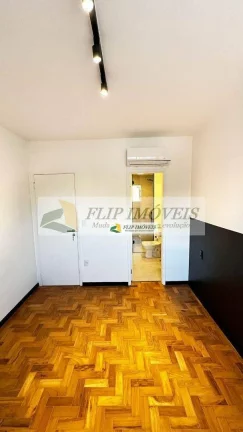 Imagem More em um apartamento com 45 m², andar alto com 1 quarto ao lado do Cambuí - Campinas - SP