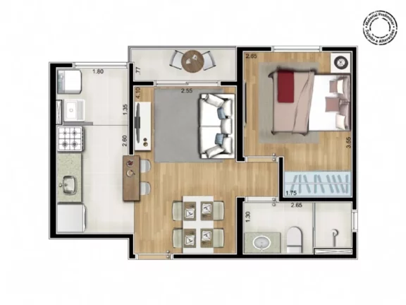 Imagem APARTAMENTO RESIDENCIAL em Santo André - SP, Parque das Nações