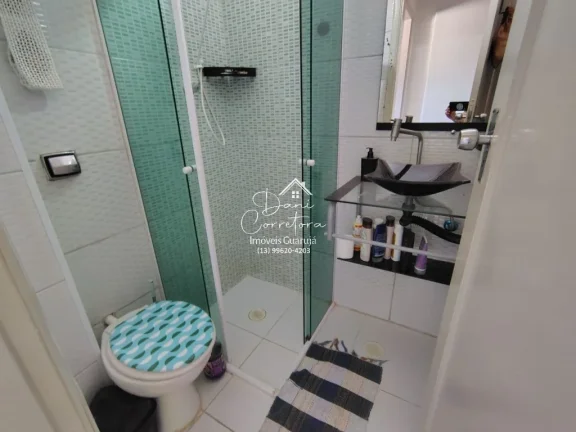 Imagem Imperdível oportunidade: Apartamento à venda em Guarujá-SP, Pitangueiras, 2 quartos, 1 suíte, 2 salas, 1 banheiro, 1 vaga, 55m².