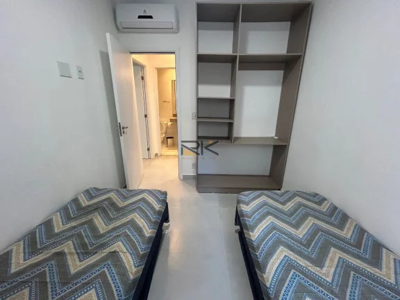 Imagem APARTAMENTO PRAIA GRANDE com 2 dormitórios sendo 1 suíte,1 vaga de garagem, varanda gourmet com churrasqueira