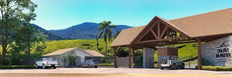 Imagem Terreno com 620m² em condomínio rural com estrutura para cavalos em Camboriú