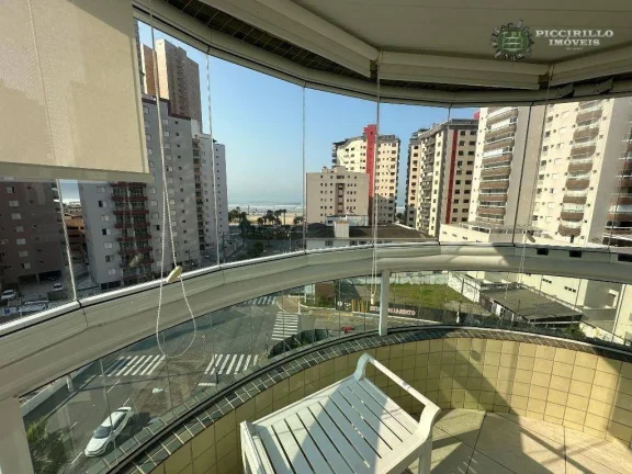 Imagem Apartamento com 3 dormitórios à venda, 134 m² por R$ 1.250.000,00 - Vila Guilhermina - Praia Grande/SP