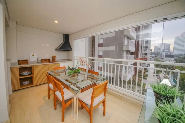 Imagem Apartamento de luxo no Centro de São Bernardo do Campo-SP, 3 quartos, 3 suítes, 4 banheiros, 2 vagas, 127m² - Condomínio Helbor Family Garden