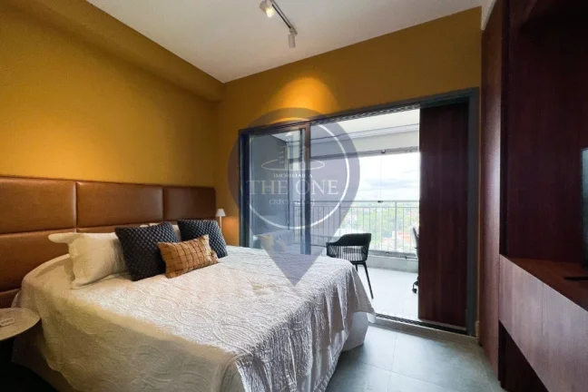 Imagem Aluguel de Apartamento - Indianópolis, São Paulo-SP 1 quarto, 1 suíte, 1 banheiro, 27m² de área.