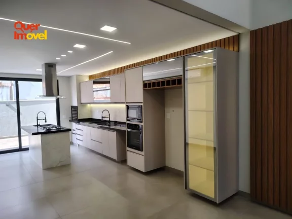 Imagem Condomínio de alto padrão em Ribeirão Preto-SP: Casa com 3 suítes, 4 vagas e 147m² no Jardim San Marco II