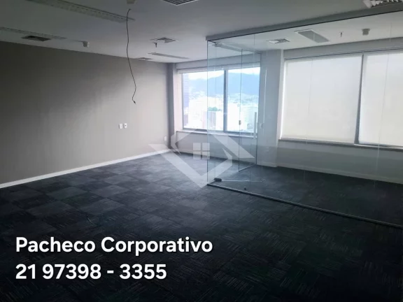 Imagem Centro Alugo Sala de 116m2 Edifício RB1 Alto Padrão com 02 vagas