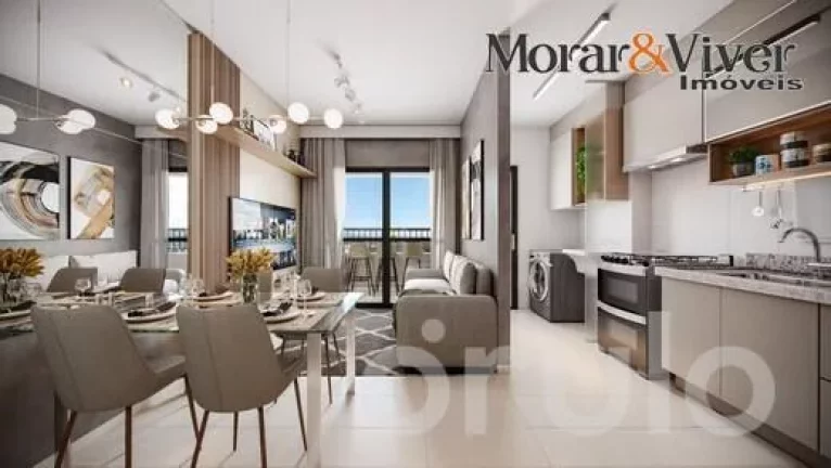 Imagem Apartamento para Venda em Curitiba, Lindóia, 2 dormitórios, 1 suíte, 2 banheiros, 1 vaga