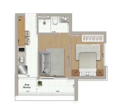Imagem APARTAMENTO RESIDENCIAL em São Paulo - SP, Sumaré