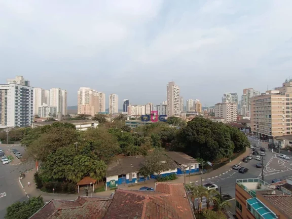 Imagem Apartamento com 2 dormitórios à venda, 90 m² por R$ 550.000,00 - Aparecida - Santos/SP