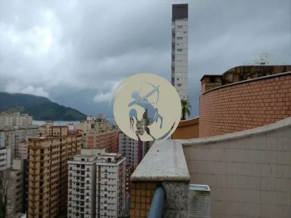 Imagem COBERTURA COM LAZER NA QUADRA DA PRAIA COM VISTA PRO MAR E COM GARAGEM FECHADA! RARIDADE, MARAVILHOS...