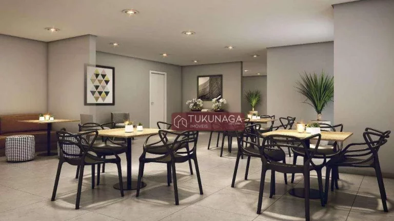 Imagem Apartamento com 2 quartos à venda, 48 m² por R$ 440.000 - Vila São João - Guarulhos/SP