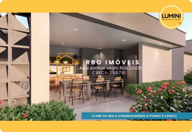 Imagem LUMINI RESIDENCIAL CLUBE 2 - Carapicuíba 1 e 2dormitórios de 28,40m² a 40m²