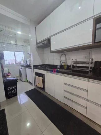 Imagem Apartamento com 2 dormitórios à venda, 59 m² por R$ 550.000 - Vila Matias - Santos/SP