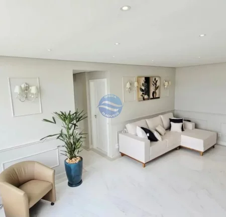 Imagem Apartamento para venda na orla de Santos com vista mar