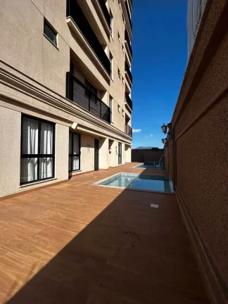 Imagem Apartamento mobiliado próximo a Praia com 2 dormitórios sendo 1 suíte e 1 vaga de garagem em Itapema