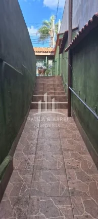 Imagem Sobrado 125m² ao Lado Colégio Barão de Mauá, 2 Dormitórios, 2 Banheiros, 4 Vagas, Churrasqueira no Vila Vitória, Mauá-SP