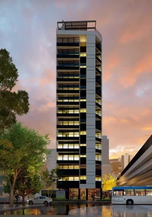 Imagem Studio à venda em São Paulo, Santa Cecília, com 1 quarto, 24m2 Imagem Studio à venda em São Paulo, Santa Cecília, com 1 quarto, 24m2